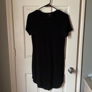Black Shirt Dress Tunic